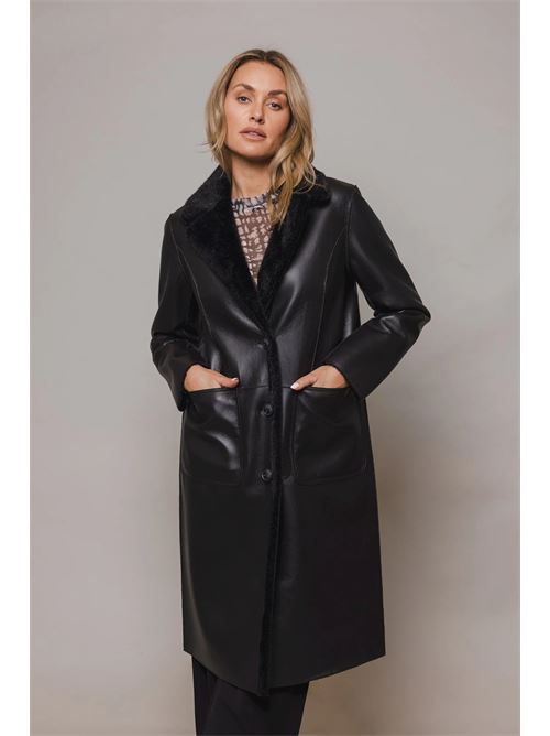 jula.cappotto lungo reversibile RINO & PELLE | JULA.7002310BLACK